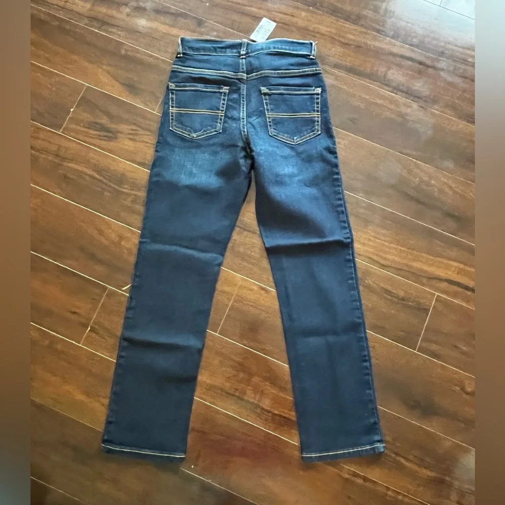 ⭐️NWT - Children's Place - Dark Denim - Straight Stretch Boys Jeans Size 10